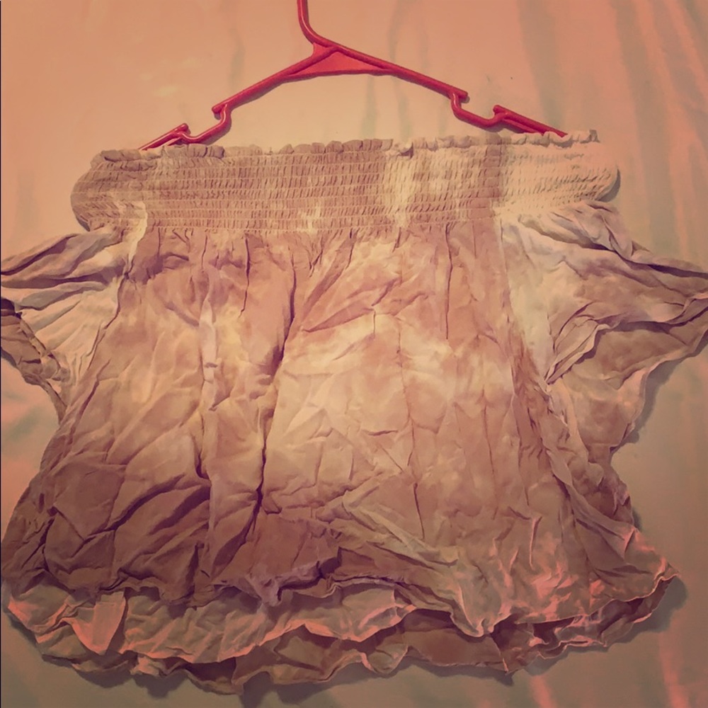 Pink Tye Dye Crop